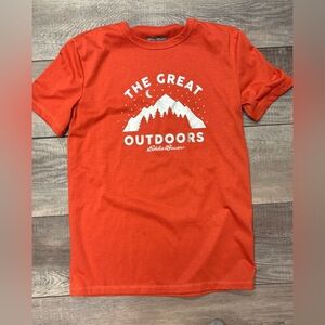 Eddie Bauer Orange Kids Sleepwear Tee Size 14Y